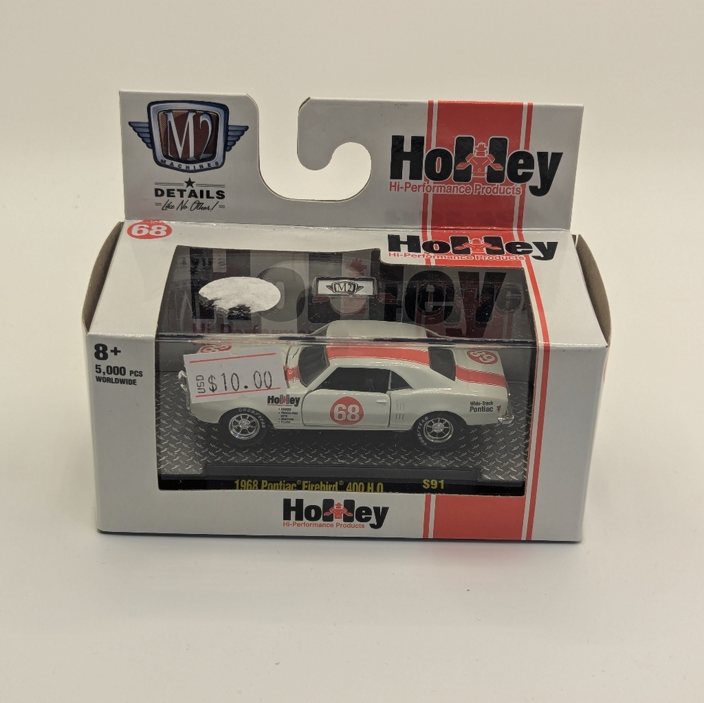 M2 Machines 1968 Pontiac Firebird 400 HO Holley